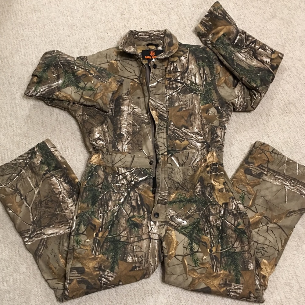 Youth Game Winner Camouflage coveralls